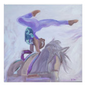 Pferdesport Poster (Vorderseite)