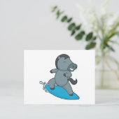 Pferdesport Postkarte (Stehend Vorderseite)