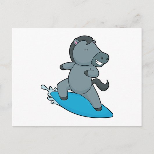 Pferdesport Postkarte (Vorderseite)