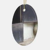 Pferdestall Keramikornament (Links)