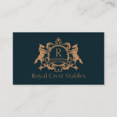 Pferdeställe Visitenkarte (Vorderseite)