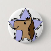 PferdeStar Button (Vorderseite)