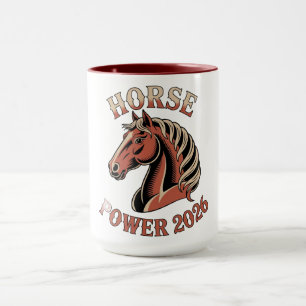 Pferdestärke 2026 tasse