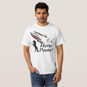 Pferdestärke! T-Shirt (Vorne ganz)