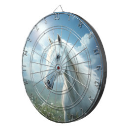 Pferdestärken dartscheibe
