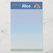 Pferdestation Briefpapier (Vorderseite)