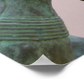 Pferdestatue Poster (Ecke)