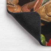 Pferdestatue und Dekoration im mexikanischen Resta Mousepad (Ecke)