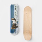 Pferdestrand-Skateboard Skateboard (Vorderseite)