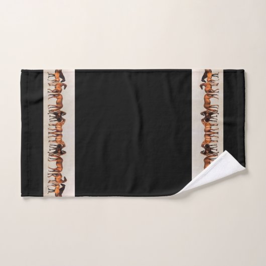 Pferdestuten-Fohlen-Ranch-Tier-Bad-Tücher Badhandtuch Set (Handtuch)