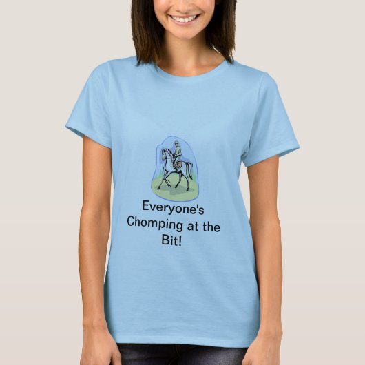 PferdeT - Shirtenglisch T-Shirt (Vorderseite)