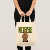Pferdet-shirts und -geschenke tragetasche (Vorderseite (Produkt))