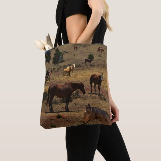 Pferdetal, Tasche (Von Nahem)