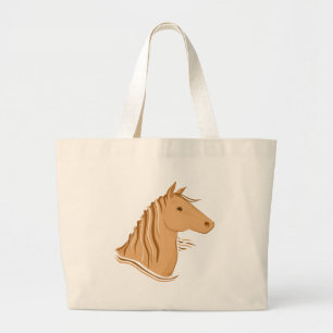 Pferdetasche Jumbo Stoffbeutel