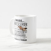 PferdeTasse - ich reite Pferdekaffee-Tasse Kaffeetasse (Vorderseite Links)