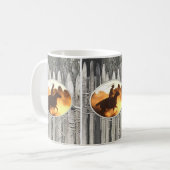 Pferdetasse Kaffeetasse (Vorderseite Links)