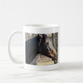 PferdeTasse, kundengerecht mit Ihrem eigenen Foto Kaffeetasse (Links)