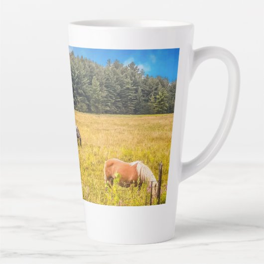 Pferdetasse Milchtasse (Rechts)