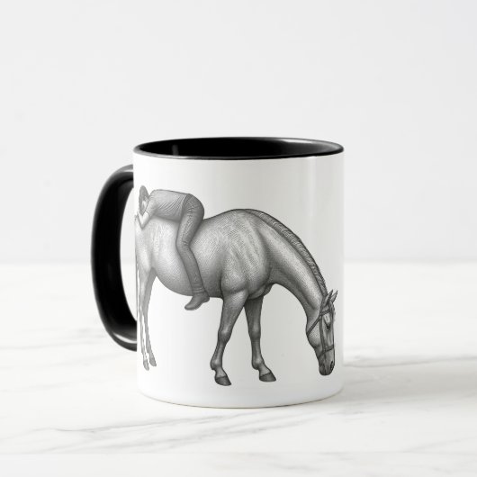 Pferdetasse Tasse (Vorderseite Links)