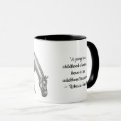 Pferdetasse Tasse (VorderseiteRechts)