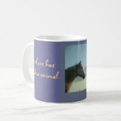 PferdeTassen, kundengerechte 2 Kaffeetasse (Vorderseite Links)