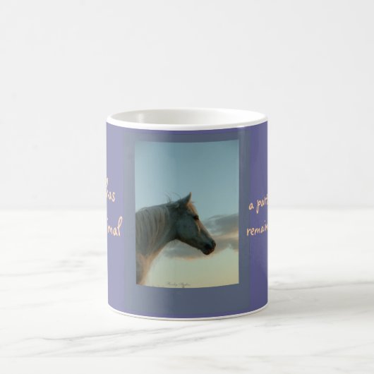 PferdeTassen, kundengerechte 2 Kaffeetasse (Mittel)