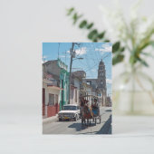 Pferdetaxi Postkarte (Stehend Vorderseite)