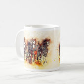 Pferdeteam Kaffeetasse (Vorderseite Links)