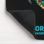 Pferdetherapie Autismus-Bewusstsein Pferd Geschenk Mousepad (Ecke)