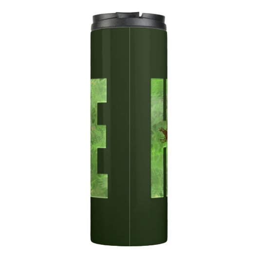 Pferdethermalwäscher Thermosbecher (Rückseite)