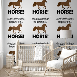 Pferdetier Niedlich Funny Horse Tapete