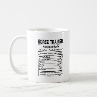 Pferdetrainer Ernährung 11oz Tasse