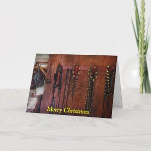 Pferdetrainer - Jingle Bells Feiertagskarte