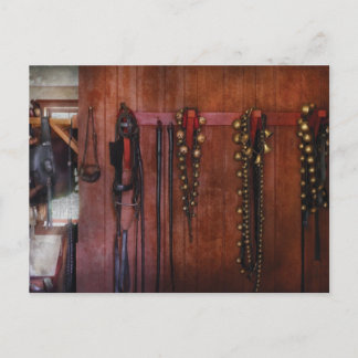 Pferdetrainer - Jingle Bells Postkarte
