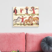 Pferdetrainer Leinwanddruck (Insitu (Wohnzimmer))