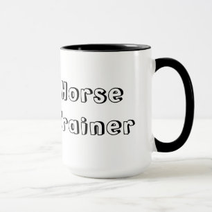Pferdetrainer-Logo-Tasse Tasse