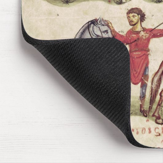 Pferdetrainer Mousepad (Ecke)