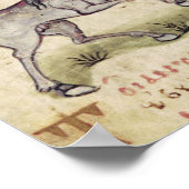 Pferdetrainer Poster (Ecke)