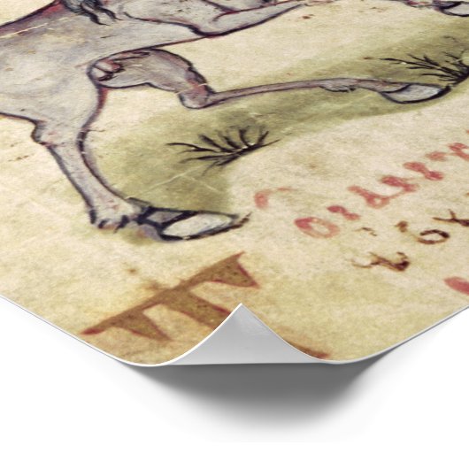 Pferdetrainer Poster (Ecke)