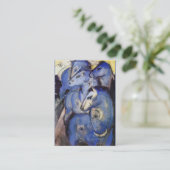 Pferdetrainer-Reitlehrer - doppelseitig Visitenkarte (Stehend Vorderseite)