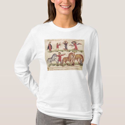 Pferdetrainer T-Shirt (Vorderseite)