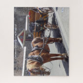 Pferdetransport Montreal. Jigsaw Puzzle (Vertikal)