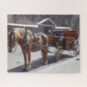 Pferdetransport Montreal. Jigsaw Puzzle (Horizontal)
