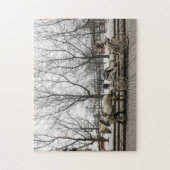 Pferdetransport Montreal. Puzzle (Vertikal)