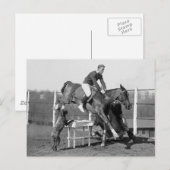 Pferdetricks, 1929 postkarte (Vorne/Hinten)