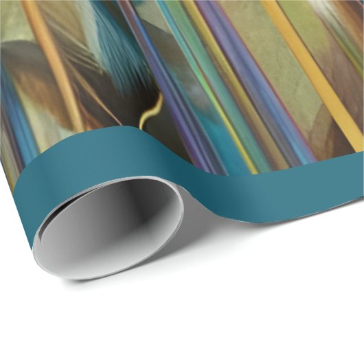 Pferdetrio Geschenkpapier (Rolleneckpunkt)