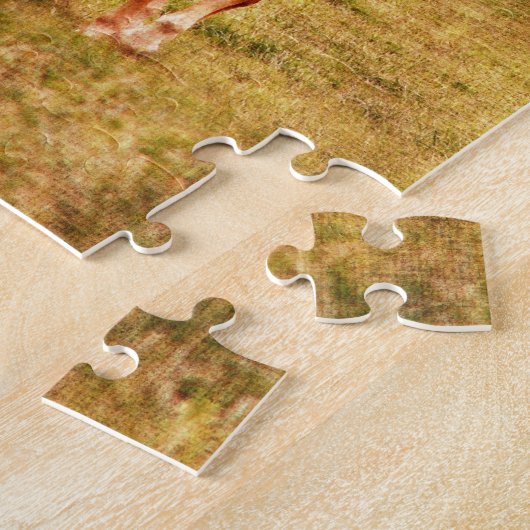 Pferdetrotten Puzzle (Seite)