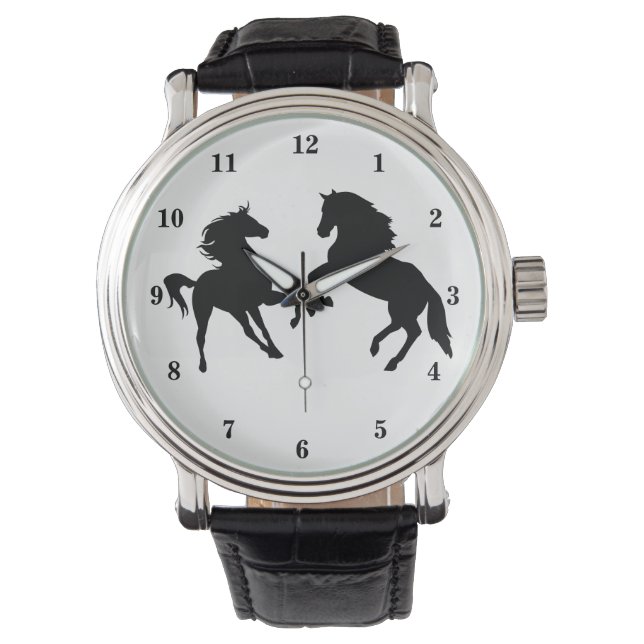 Pferdeüberwachung Armbanduhr (Vorderseite)