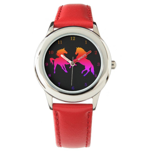 Pferdeüberwachung Armbanduhr (Vorderseite)