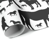 Pferdeumschlagpapier oder Entpackpapier Geschenkpapier (Rolleneckpunkt)